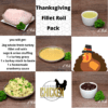 REGULAR SIZE Thanksgiving Fresh Turkey Fillet Roll PACK