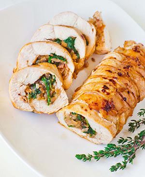 Thanksgiving Turkey fillet roll