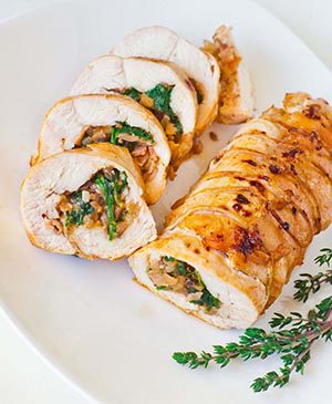 Turkey fillet roll