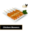 Gluten-Free Free-Range Chicken Skewers - Great for Grilling