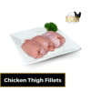 Pack of 2 Organic Chicken Thigh Fillets ~300g - Perfect for Grilling