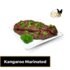 1kg Marinated Kangaroo Loin Fillets - Free-Range and High in Protein