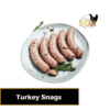 Free-Range Turkey Snags – A Taste Sensation in Every Bite!